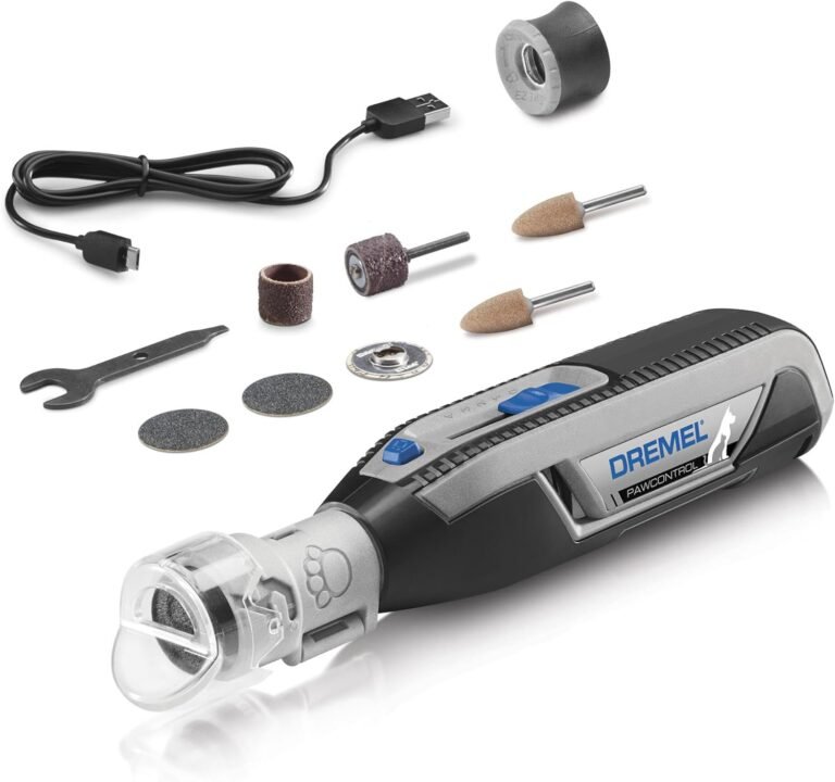 Dremel PawControl 7760-PET Dog Nail Grinder and Trimmer - Cordless & Rechargeable Pet Grooming Tool Kit - Safe for Dogs, Cats, and Small Animals (Amazon Exclusive) 11 Pet Grooming