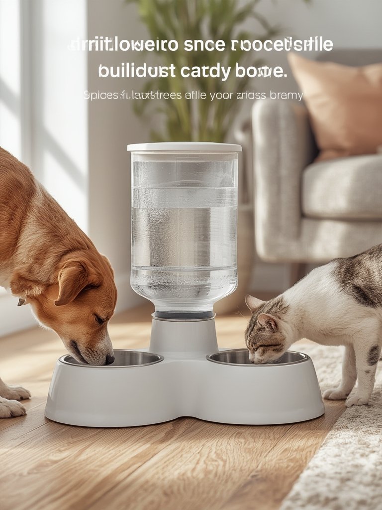 gravity waterer in action