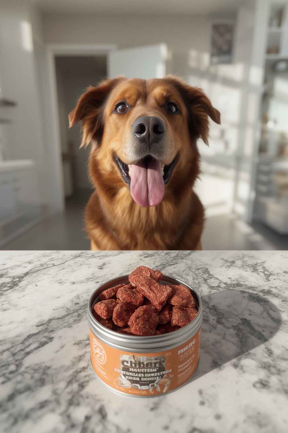 beef liver treats in value container