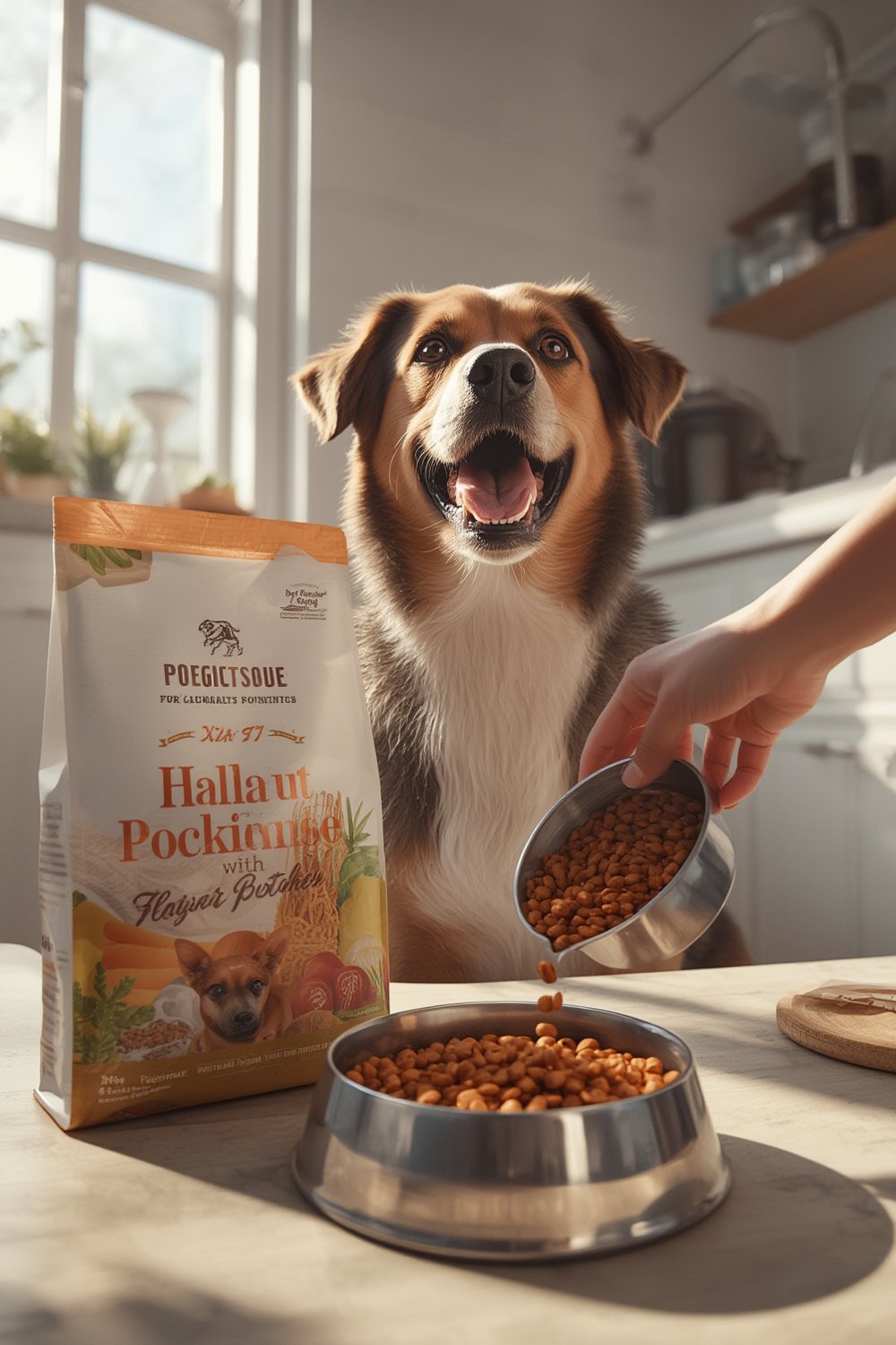 Dog Food: 7 Ultimate Steps For Best Results In 2026 1 dog food in bowl with vibrant whole grain kibble - IAMS Minichunks