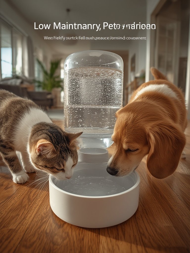 pet dispenser in action