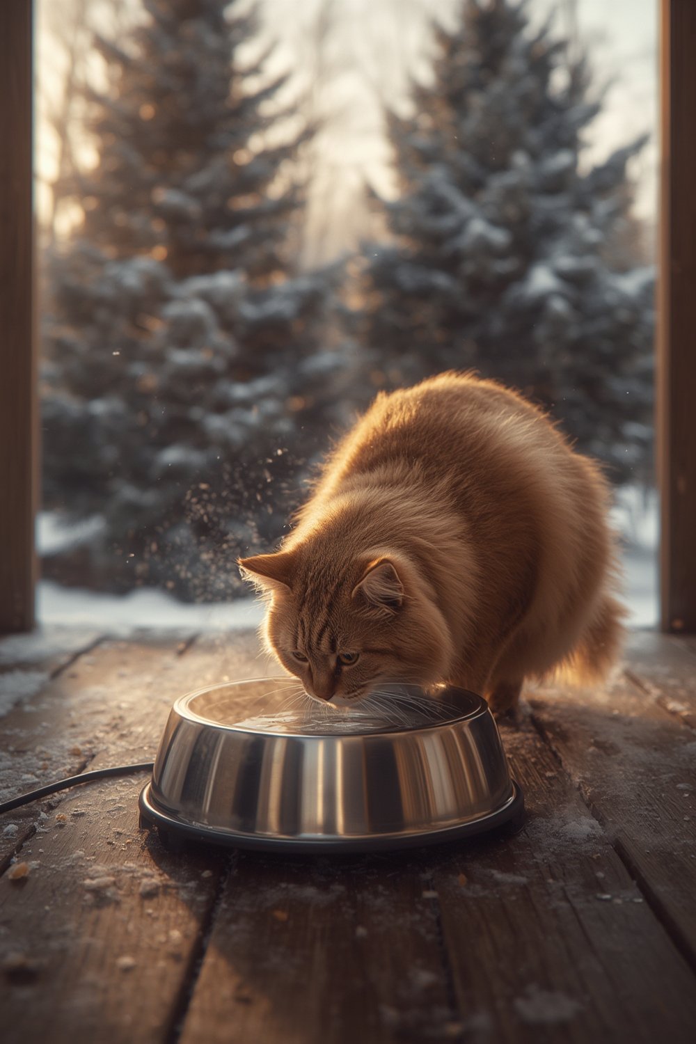 heated cat product view