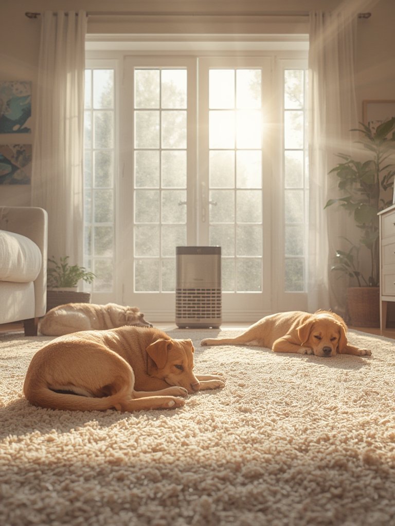 pet air purifier for allergies - Illustration 3