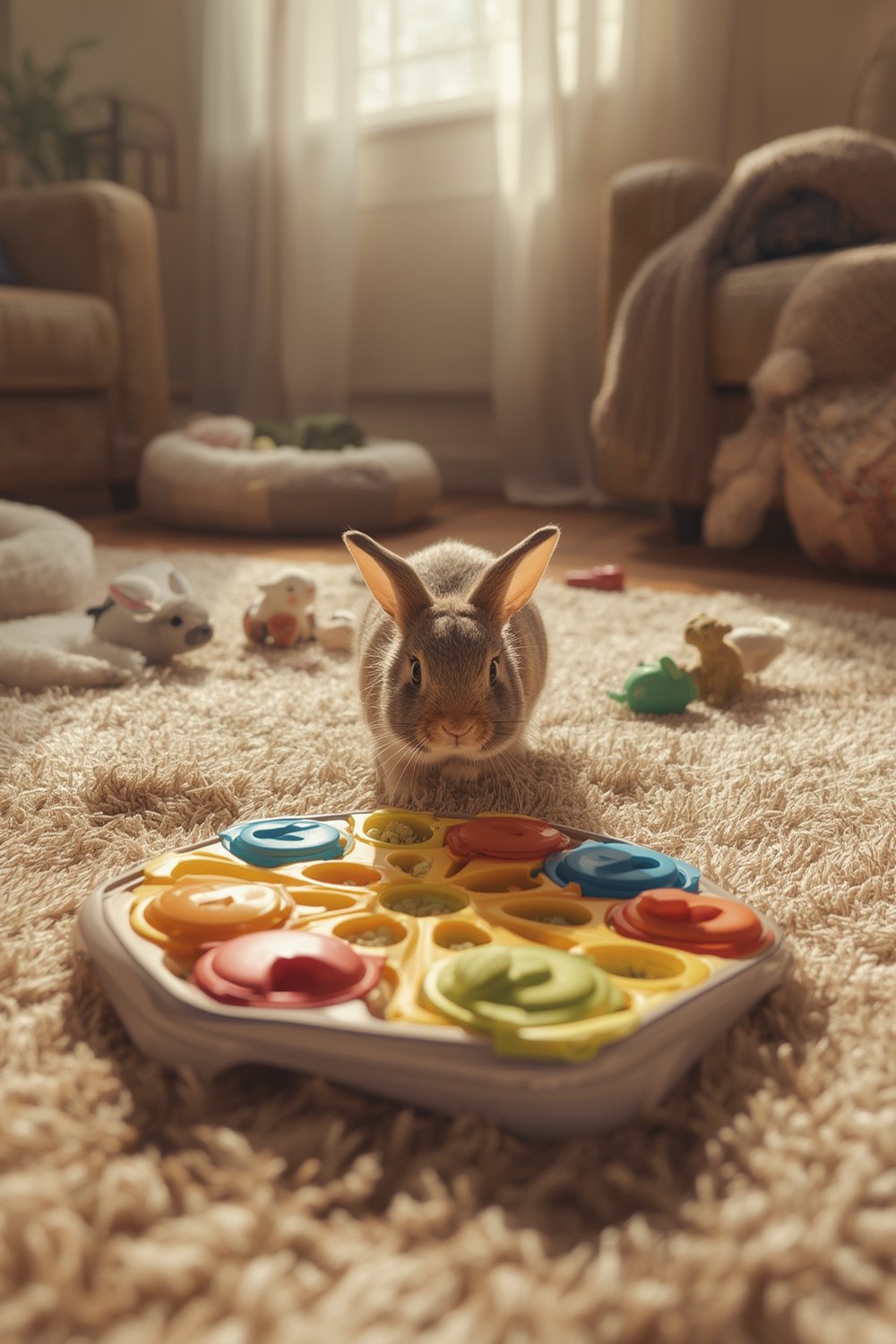 rabbit puzzle product view